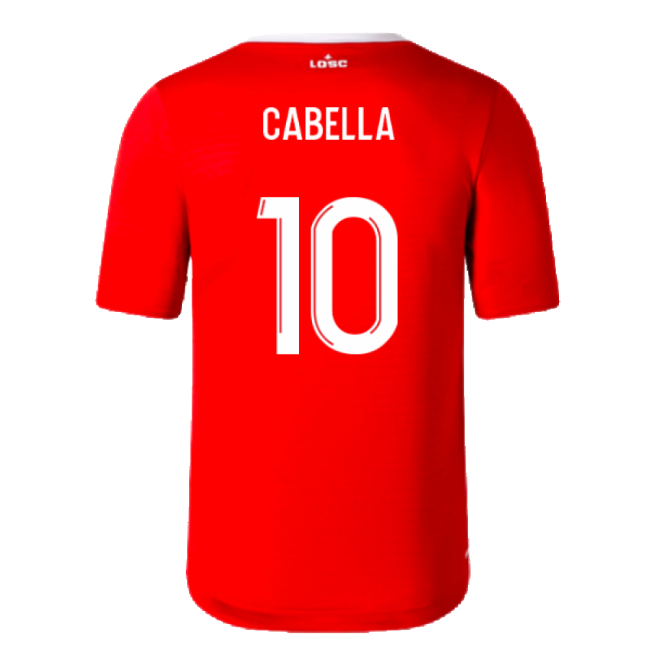2023-2024 Lille Home Shirt (Cabella 10)-Football Shirts Shop
