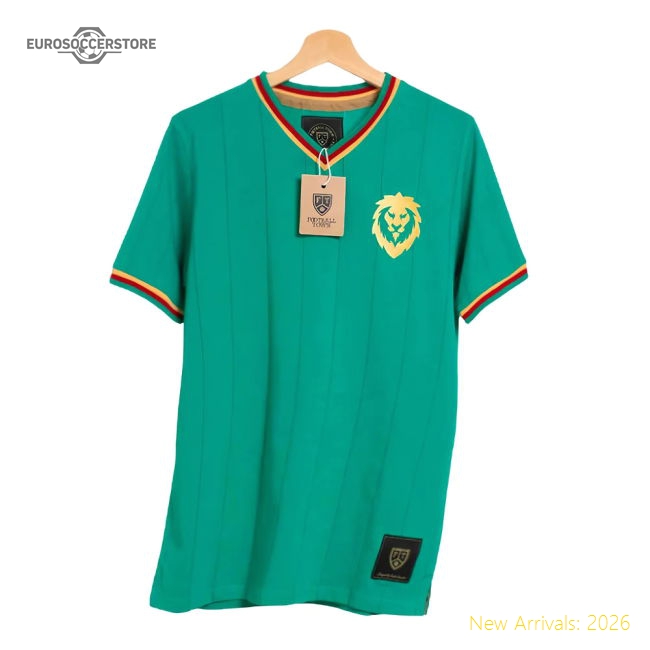 Cameroon The Indomitable Lions Home Football Shirt-Football Shirts Shop