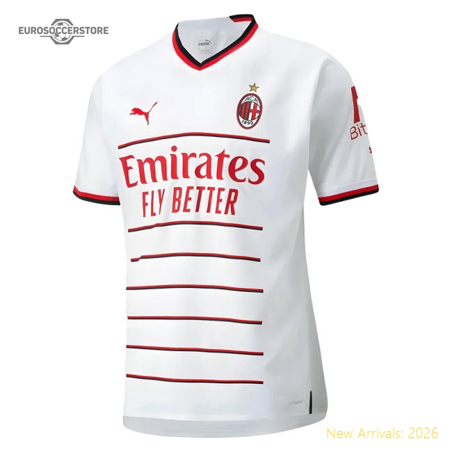 2022-2023 AC Milan Authentic Away Shirt-Football Shirts Shop