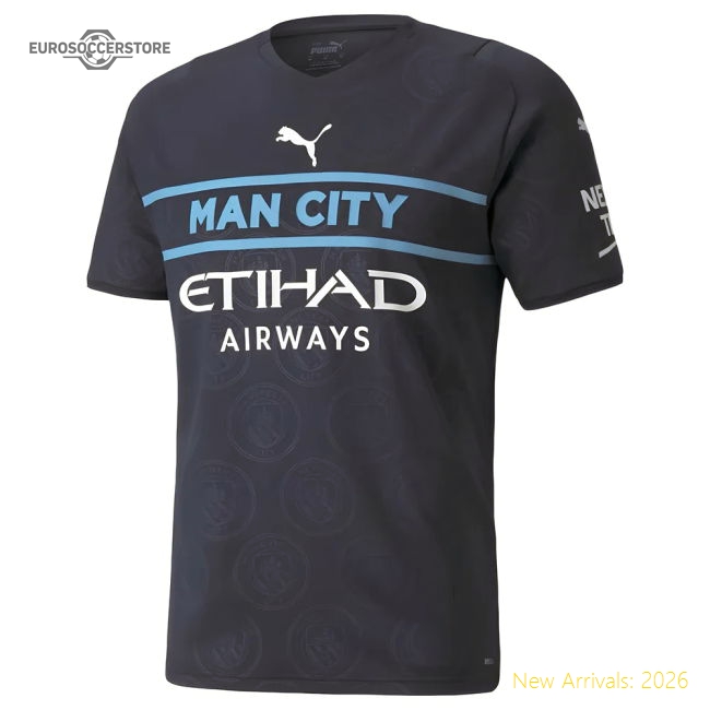 2021-2022 Man City Third Shirt-Football Shirts Shop