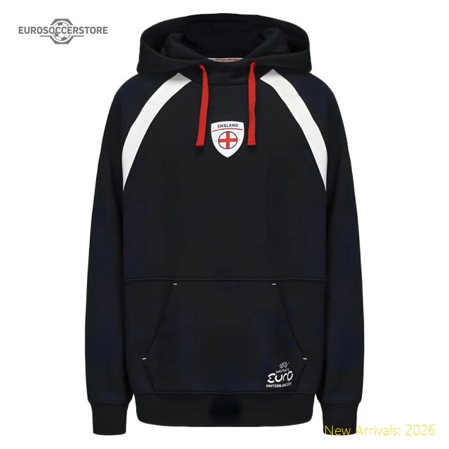2025 Womens Euros England Hoodie - Mens (Navy)-Football Shirts Shop