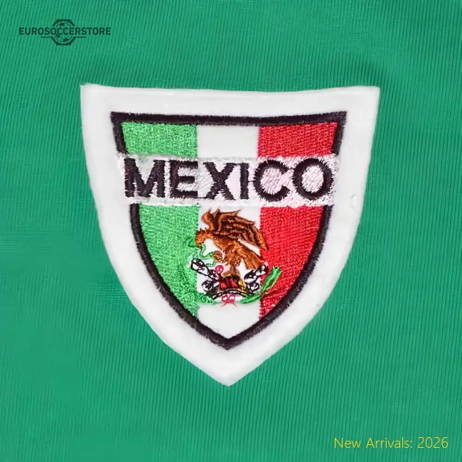 Mexico 1960-1970s Retro Football Shirt-Football Shirts Shop