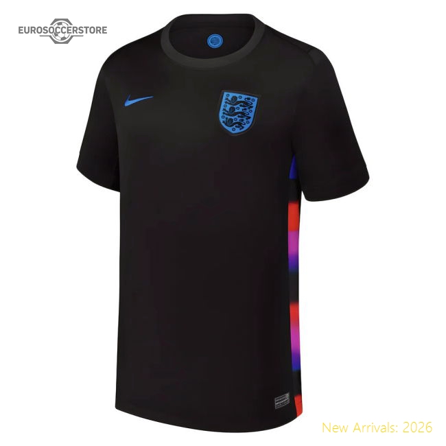 2025 England Womens Team Away Shirt (Kids)-Football Shirts Shop