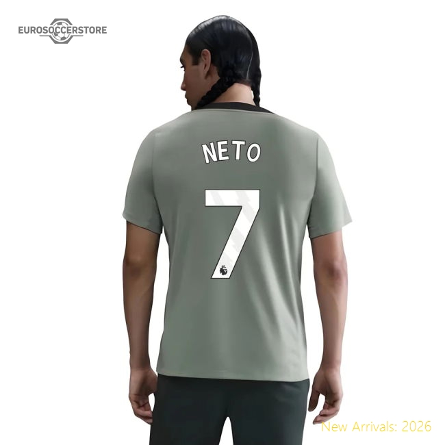 2025-2026 Chelsea Strike Training Shirt (Jade Green) (Neto 7)-Football Shirts Shop