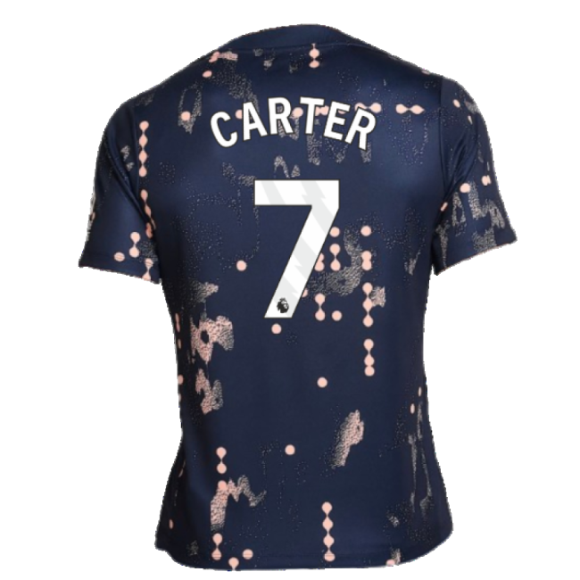 2024-2025 Chelsea Academy Pro Pre-Match Shirt (Obsidian) (Carter 7)-Football Shirts Shop