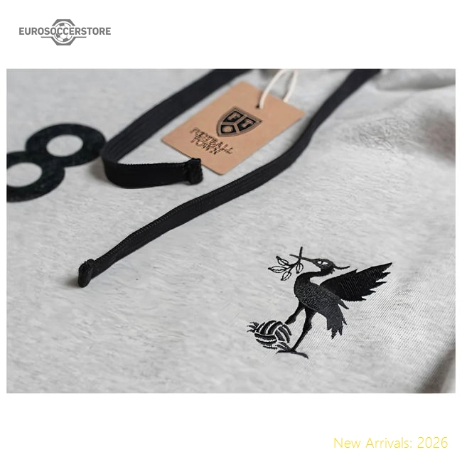 Liverpool Hoodie The Bird Grey-Football Shirts Shop