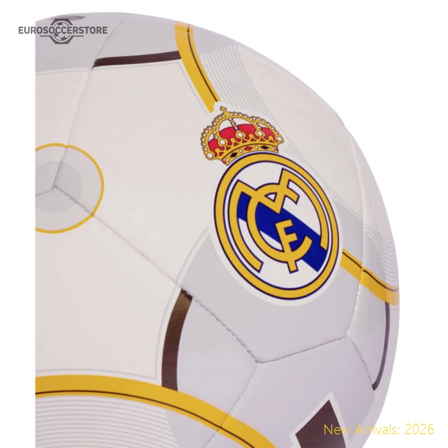2025-2026 Real Madrid Club Football (White)-Football Shirts Shop