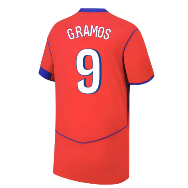 2025-2026 PSG Third Shirt (Kids) (G.Ramos 9)-Football Shirts Shop