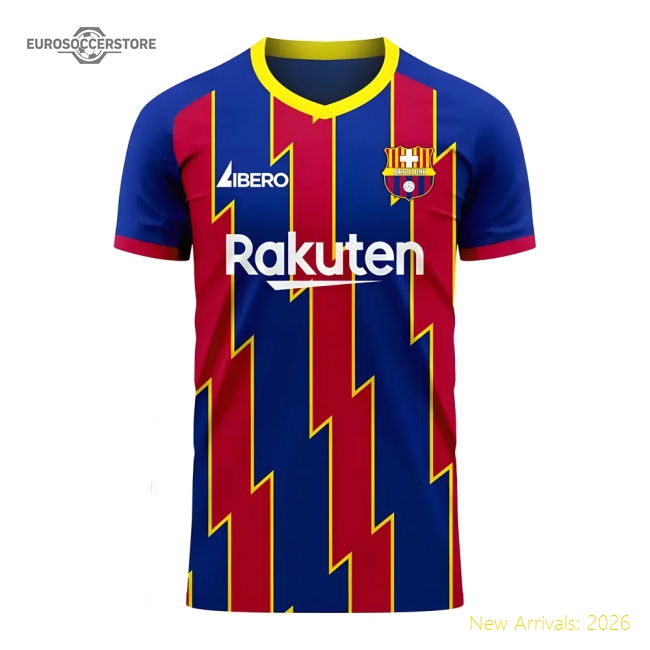 Catalonia 2025-2026 Home Concept Football Kit (Libero)-Football Shirts Shop