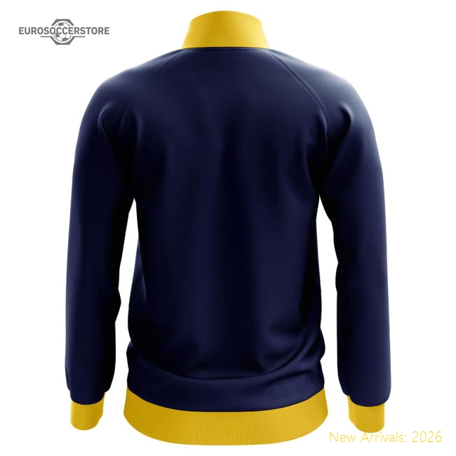 Colombia Concept Football Track Jacket (Navy)-Football Shirts Shop