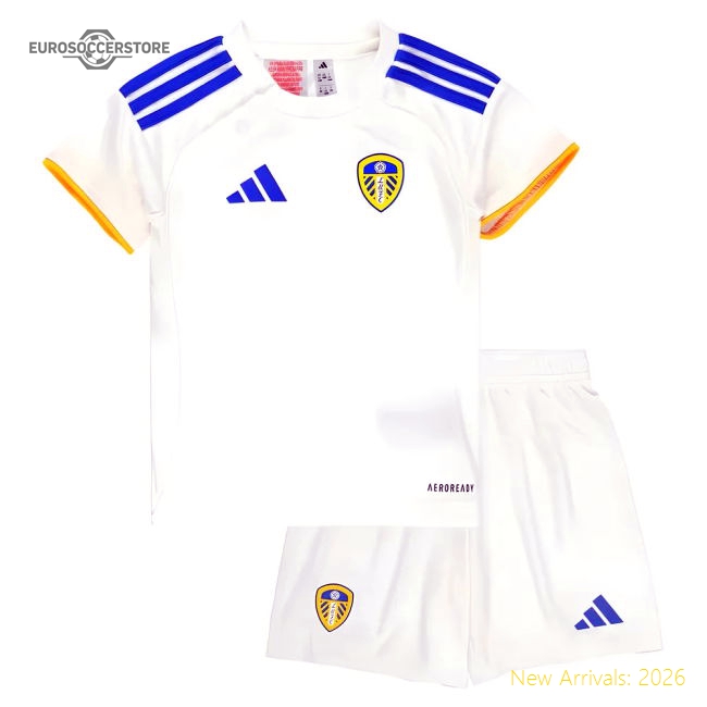 2025-2026 Leeds United Home Baby Kit-Football Shirts Shop