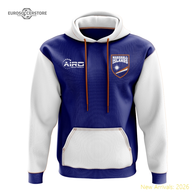 Marshall Islands Concept Country Football Hoody (Blue)-Football Shirts Shop