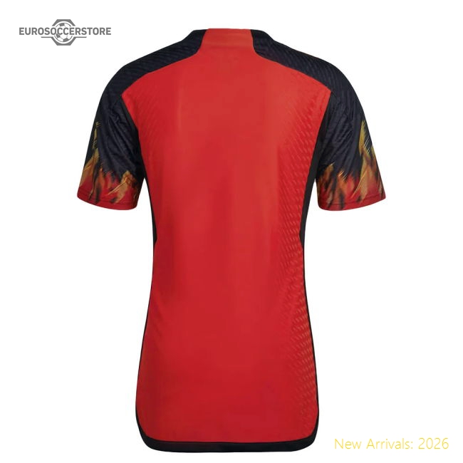 2022-2023 Belgium Authentic Home Shirt-Football Shirts Shop