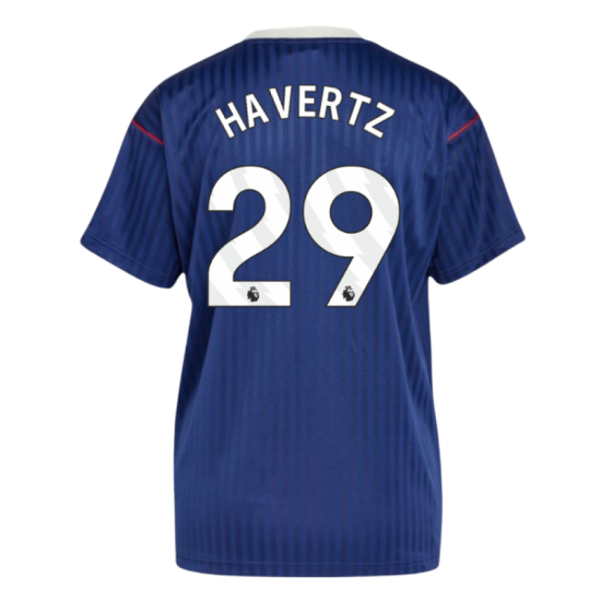 Arsenal Terrace Icons Shirt (Navy) (Havertz 29)-Football Shirts Shop