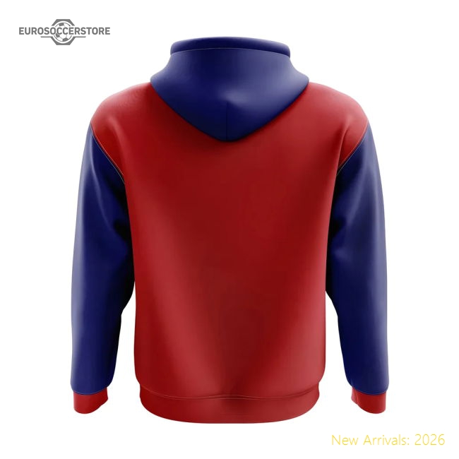 Slovakia Concept Country Football Hoody (Red)-Football Shirts Shop