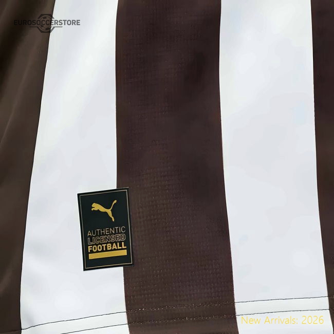 2025-2026 St Pauli Home Shirt-Football Shirts Shop