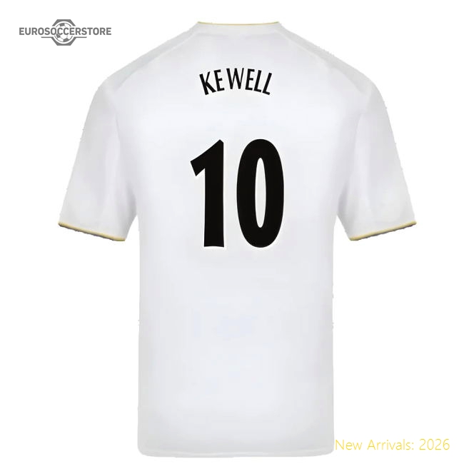 Leeds United 2001 Retro Shirt (KEWELL 10)-Football Shirts Shop