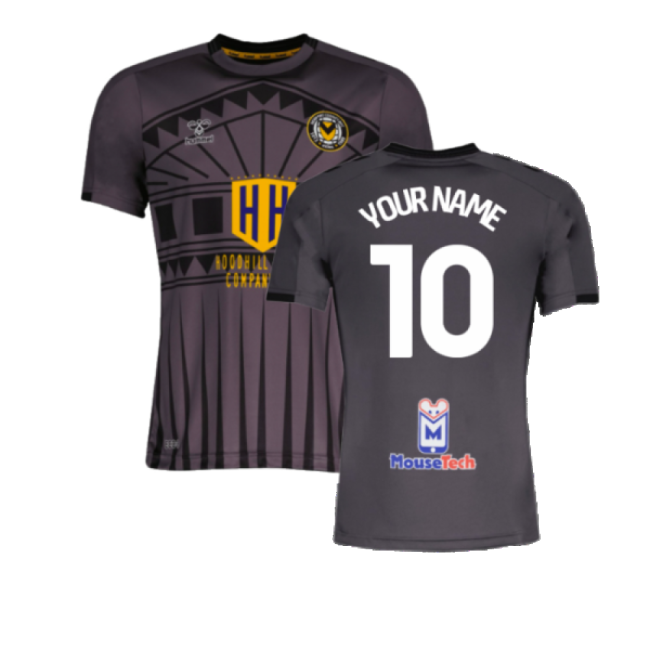 2022-2023 Newport County Away Shirt (Your Name)-Football Shirts Shop