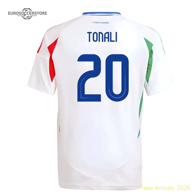2024-2025 Italy Away Shirt (Kids) (TONALI 20)-Football Shirts Shop