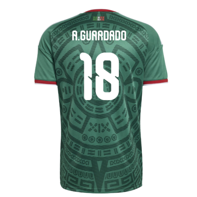 2026-2027 Mexico Home Shirt (A.Guardado 18)-Football Shirts Shop