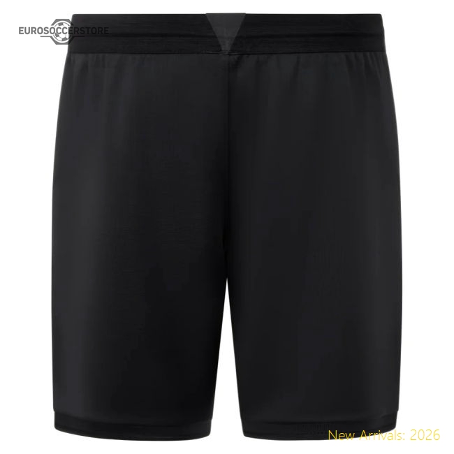 2025-2026 Wolves Goalkeeper Home Shorts (Black) - Kids-Football Shirts Shop