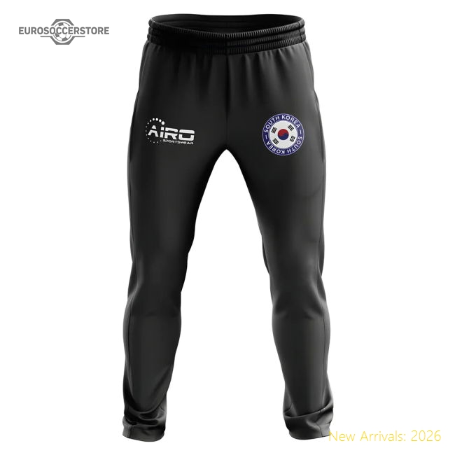 South Korea Concept Football Training Pants (Black)-Football Shirts Shop