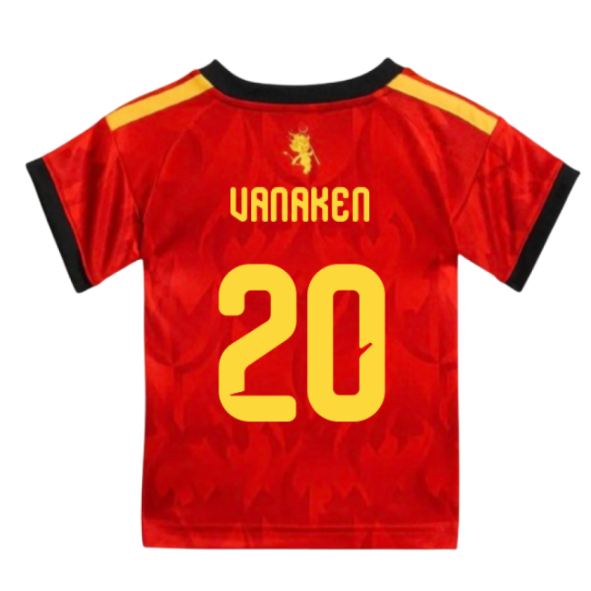2026-2027 Belgium Home Baby Kit (Vanaken 20)-Football Shirts Shop