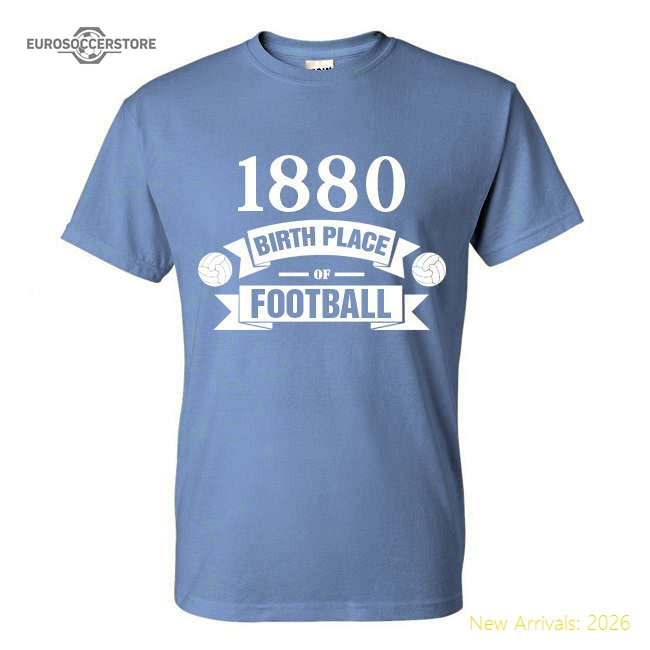 Man City Birth Of Football T-shirt (sky Blue) - Kids-Football Shirts Shop
