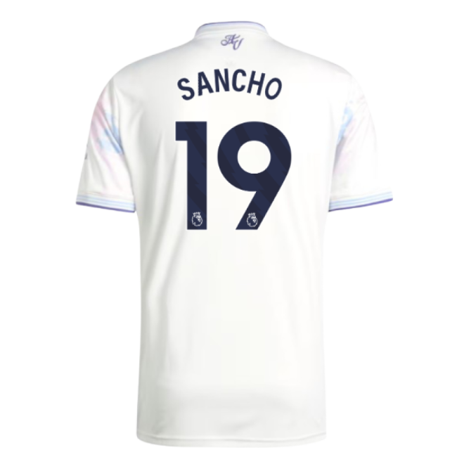 2025-2026 Aston Villa Third Shirt (Sancho 19)-Football Shirts Shop