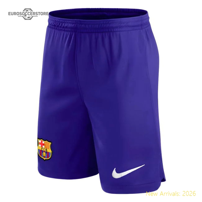 2023-2024 Barcelona Home Shorts (Blue)-Football Shirts Shop