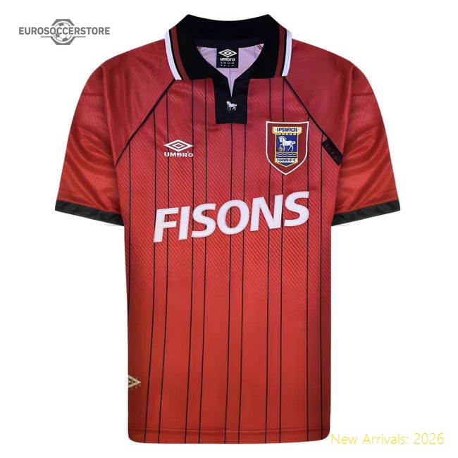 1993-1995 Ipswich Town Away Retro Shirt (Your Name)-Football Shirts Shop
