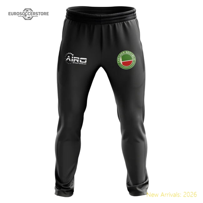 Chechen Republic Concept Football Training Pants (Black)-Football Shirts Shop