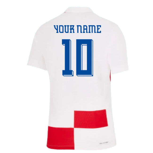 2024-2025 Croatia Home Dri-Fit ADV Authentic Shirt (Your Name)-Football Shirts Shop