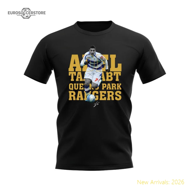 Adel Taarabt QPR Player Tee (Black)-Football Shirts Shop
