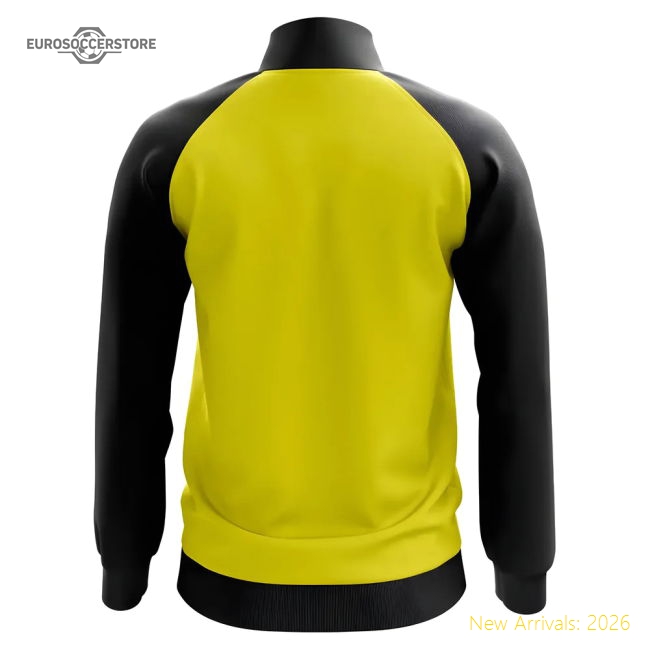 Watford Concept Football Track Jacket (Yellow)-Football Shirts Shop