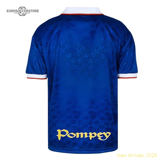 Portsmouth 1998 Admiral Retro Football Shirt-Football Shirts Shop
