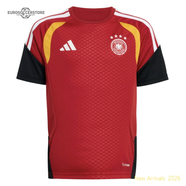 2026-2027 Germany Training Jersey (Red) - Kids (Wirtz 17)-Football Shirts Shop