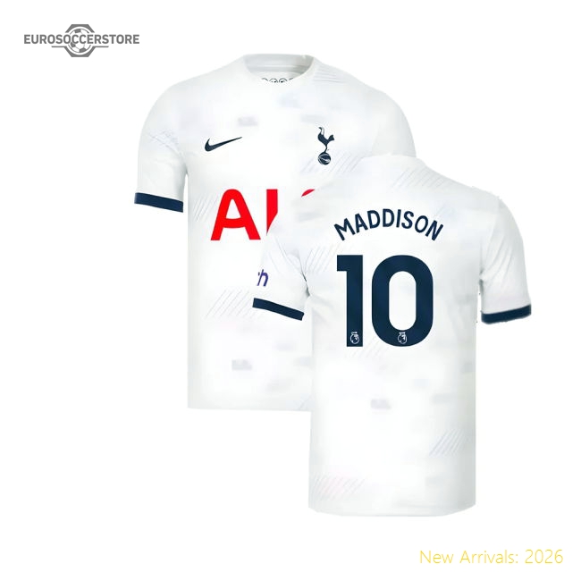 2023-2024 Tottenham Hotspur Home Shirt (Maddison 10)-Football Shirts Shop