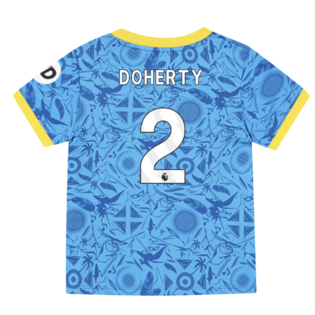 2025-2026 Wolves Third Infant Kit (Doherty 2)-Football Shirts Shop