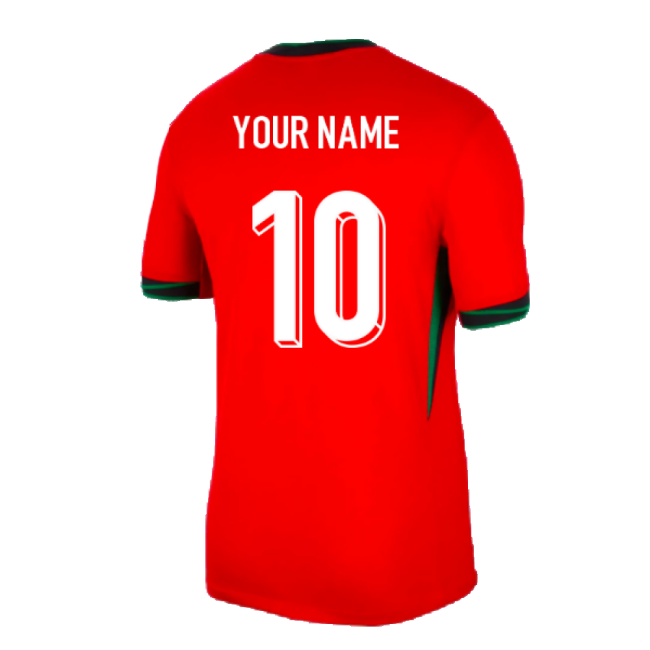 2024-2025 Portugal Home Shirt (Your Name)-Football Shirts Shop