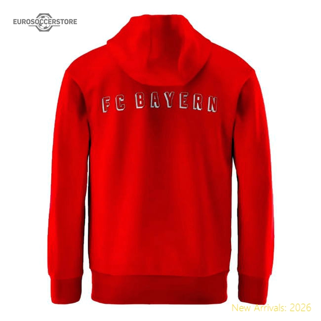 2024-2025 Bayern Munich Anthem Jacket (Red)-Football Shirts Shop