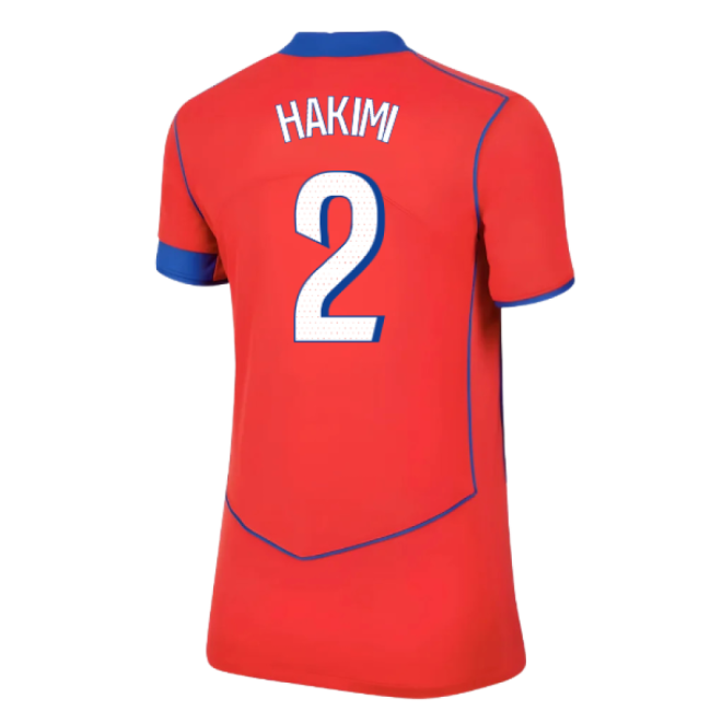 2025-2026 PSG Third Shirt (Womens) (Hakimi 2)-Football Shirts Shop