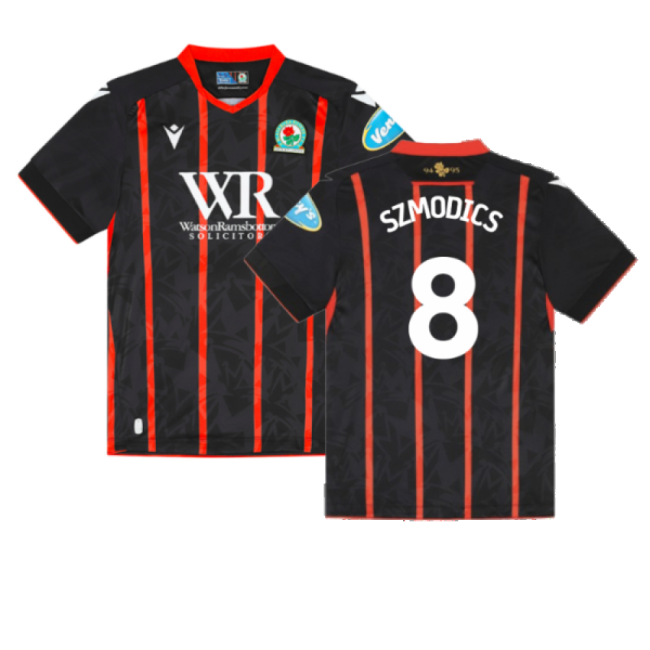 2024-2025 Blackburn Rovers Away Shirt (Szmodics 8)-Football Shirts Shop