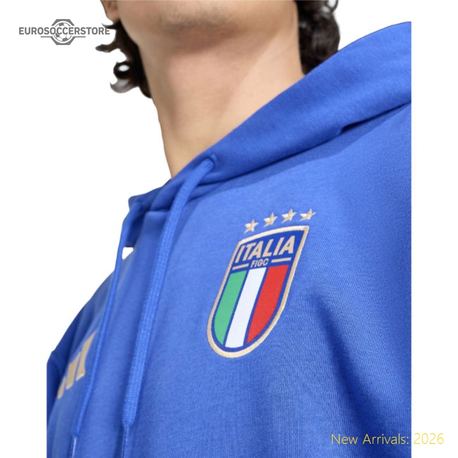 2026-2027 Italy DNA Hoody (Blue)-Football Shirts Shop