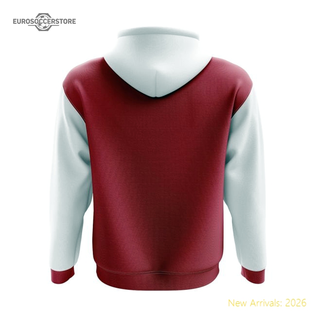 Sark Concept Country Football Hoody (Red)-Football Shirts Shop