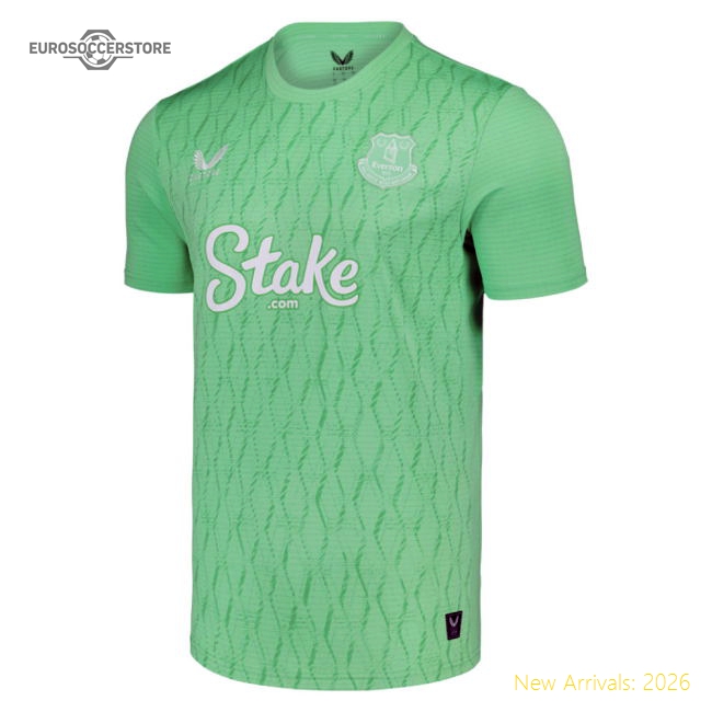 2025-2026 Everton Goalkeeper Home Shirt (Green)-Football Shirts Shop