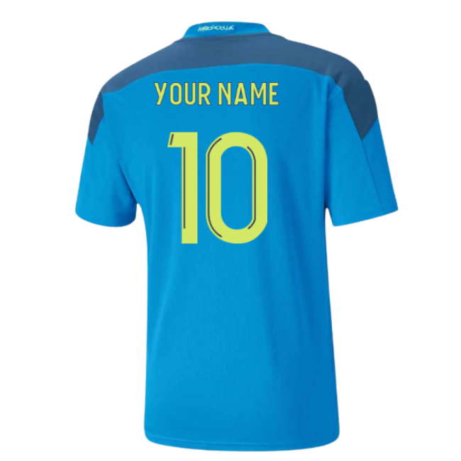 2020-2021 Marseille Third Shirt (Your Name)-Football Shirts Shop