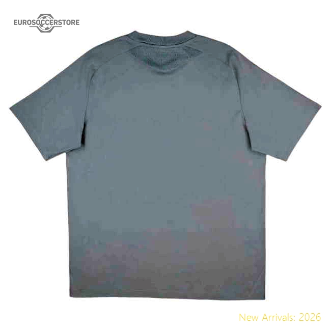 2026-2027 Algeria Tiro Tech Training Tee (Grey)-Football Shirts Shop