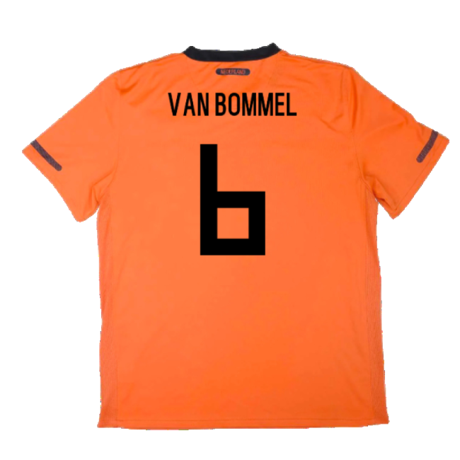 Holland 2010-11 Home Shirt ((Excellent) S) (Van Bommel 6)-Football Shirts Shop
