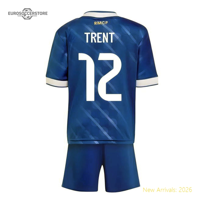 2025-2026 Real Madrid Third Youth Kit (Trent 12)-Football Shirts Shop